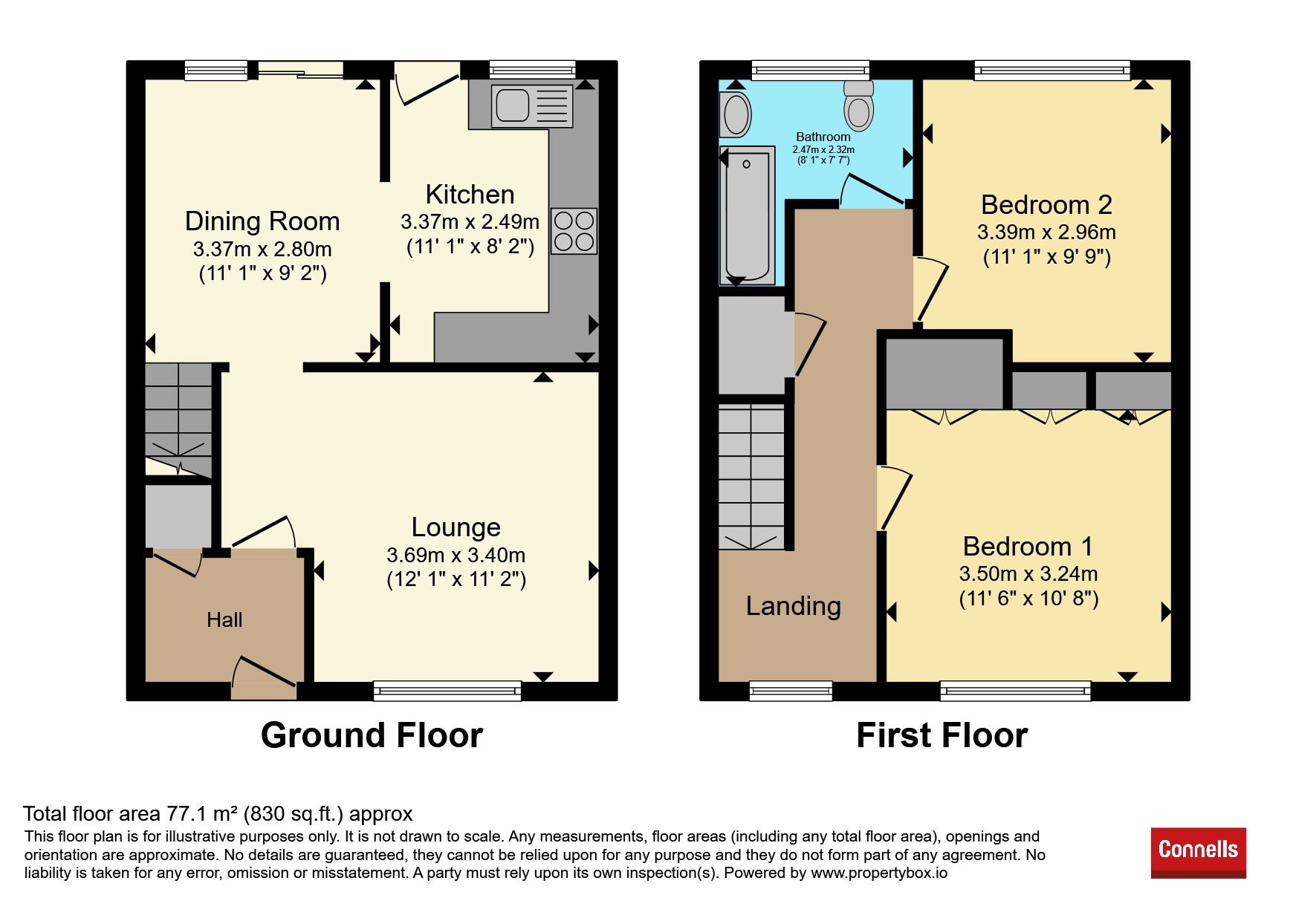 9, Norris Close, Romsey floorplan