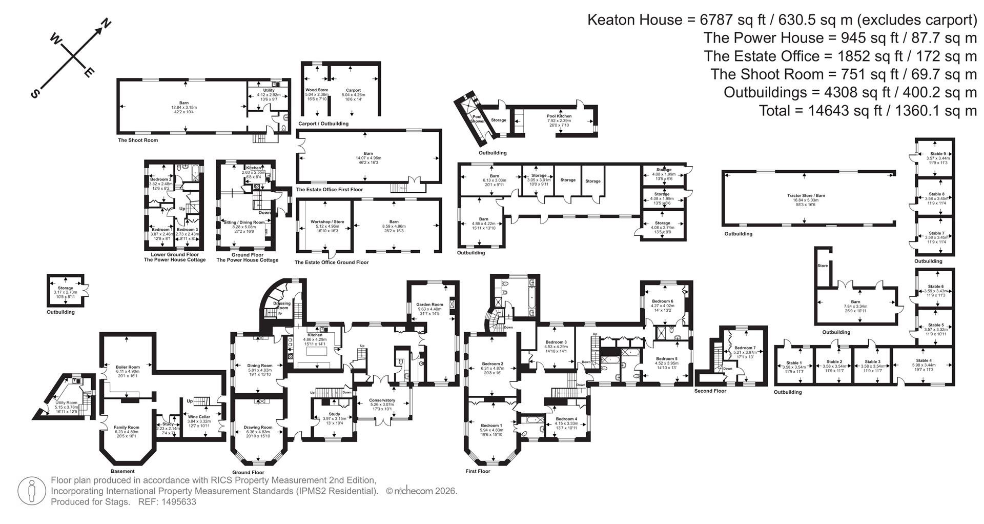 Keaton House, Ermington Ivybridge floorplan