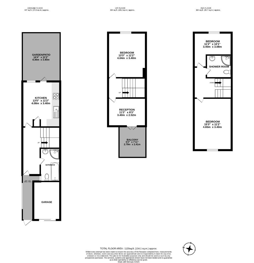 12, Bransdale Close, London floorplan