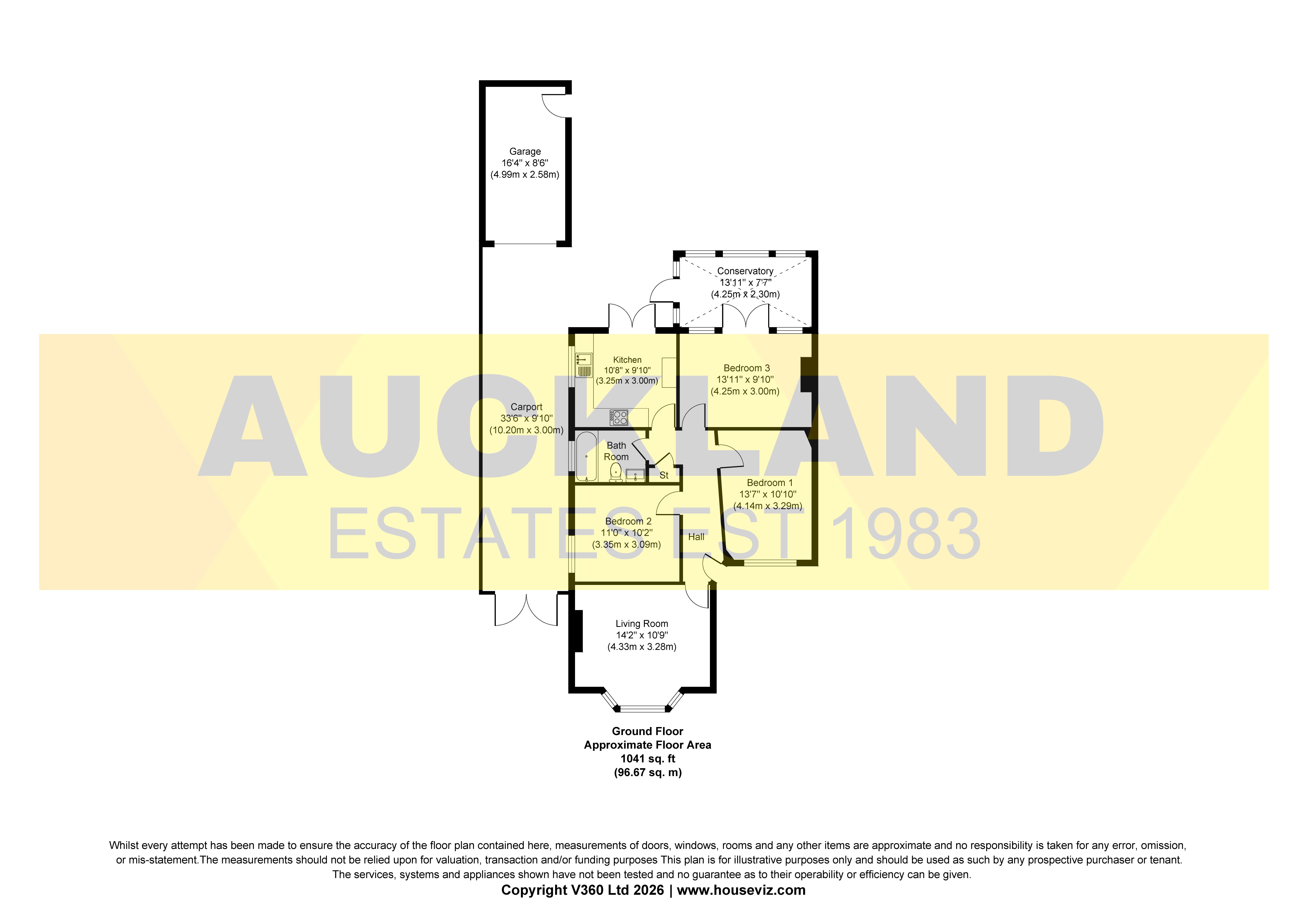 49, Strafford Gate, Potters Bar floorplan