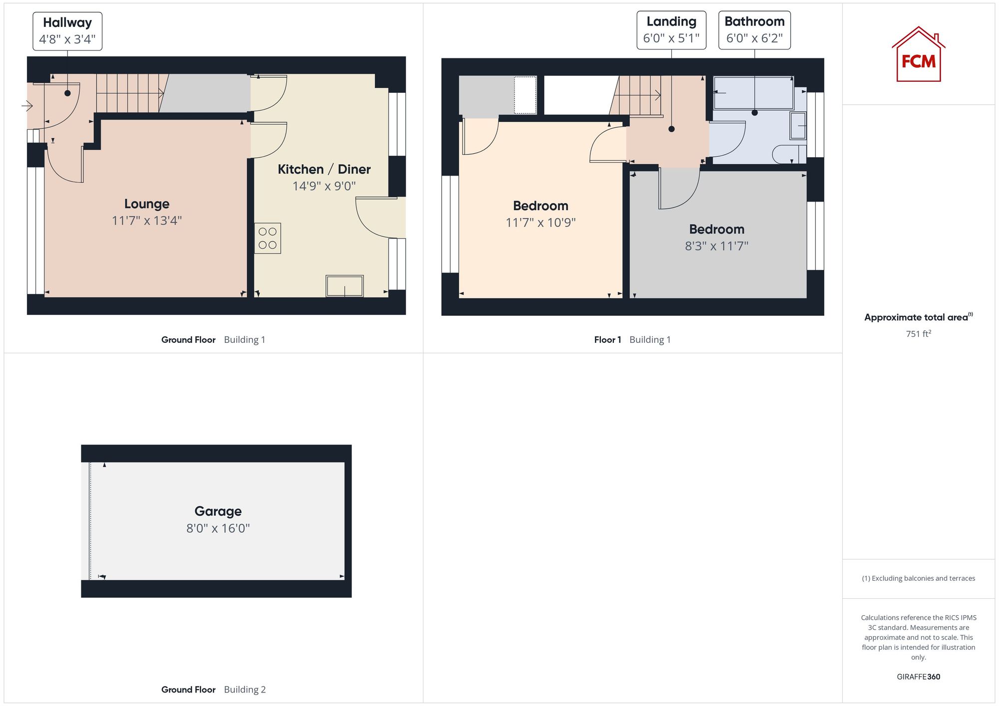 18 Jericho Road, Whitehaven floorplan