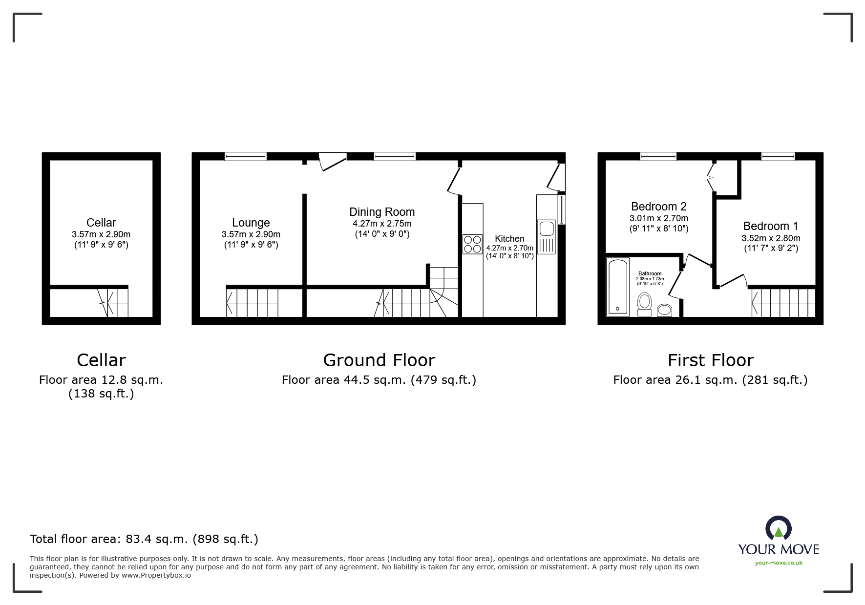 1, Colemans Yard, Ramsgate floorplan