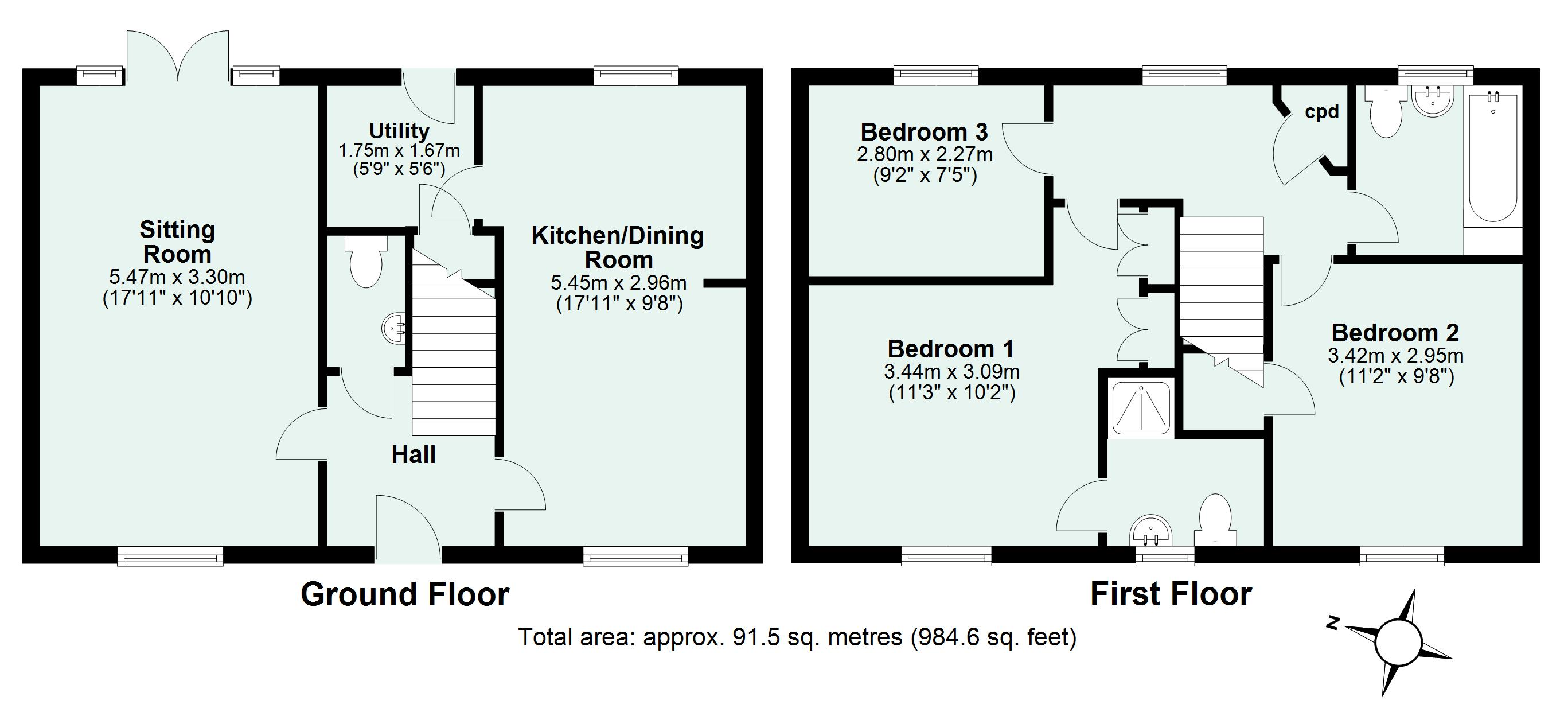 Swallow Way, Cullompton, Devon EX15, 3 bedroom semidetached house for