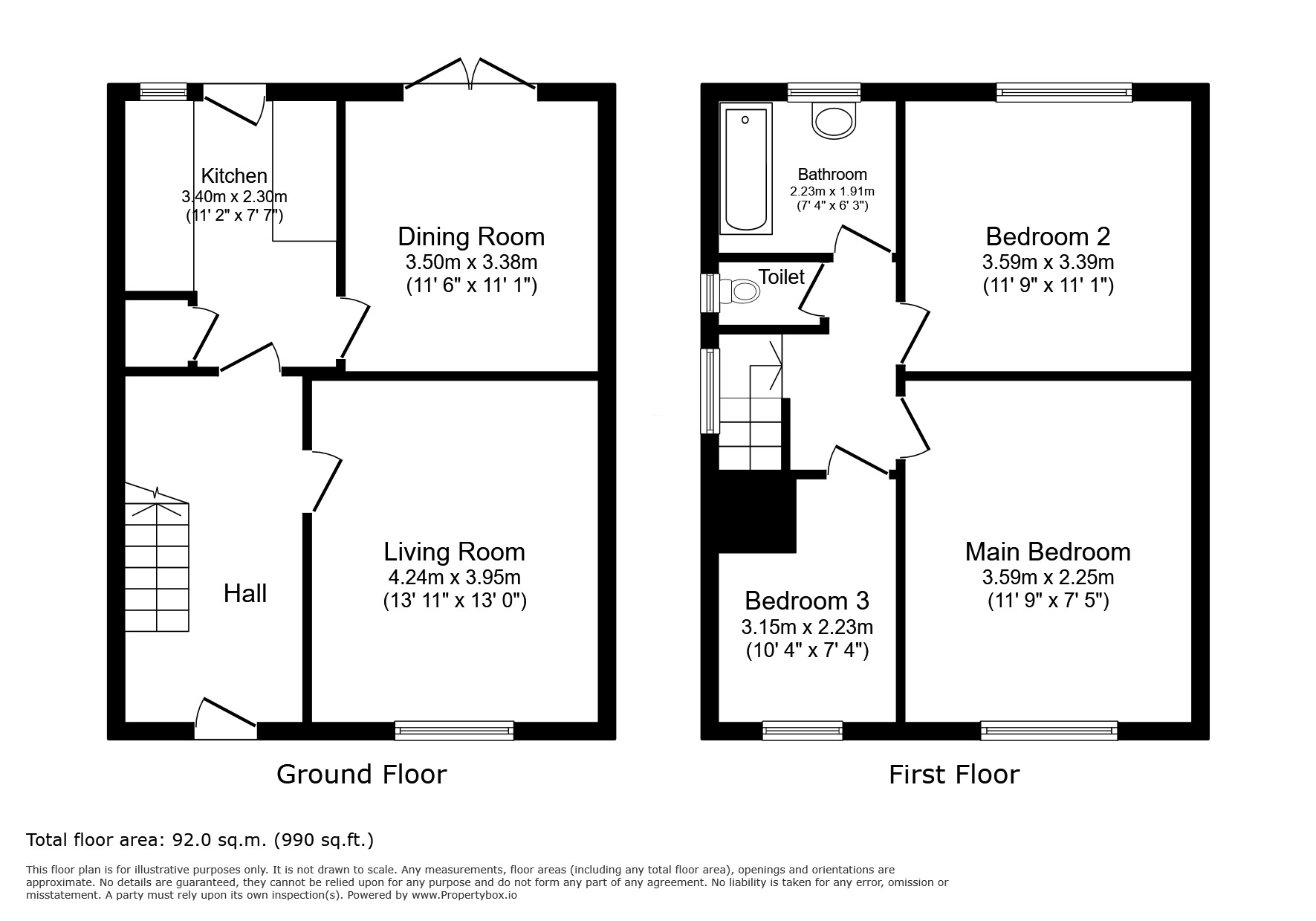 8, Ennerdale Crescent, Slough floorplan
