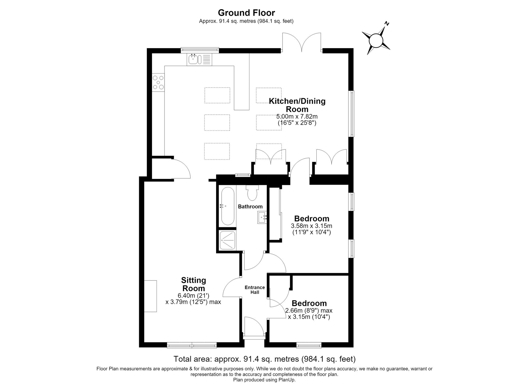 19 Lawn Close, Hitchin floorplan