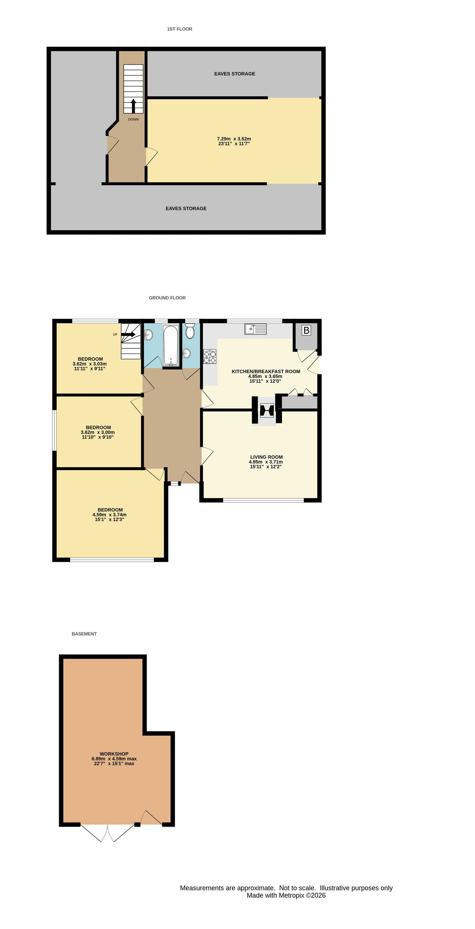 58, Trenance Road, St. Austell floorplan