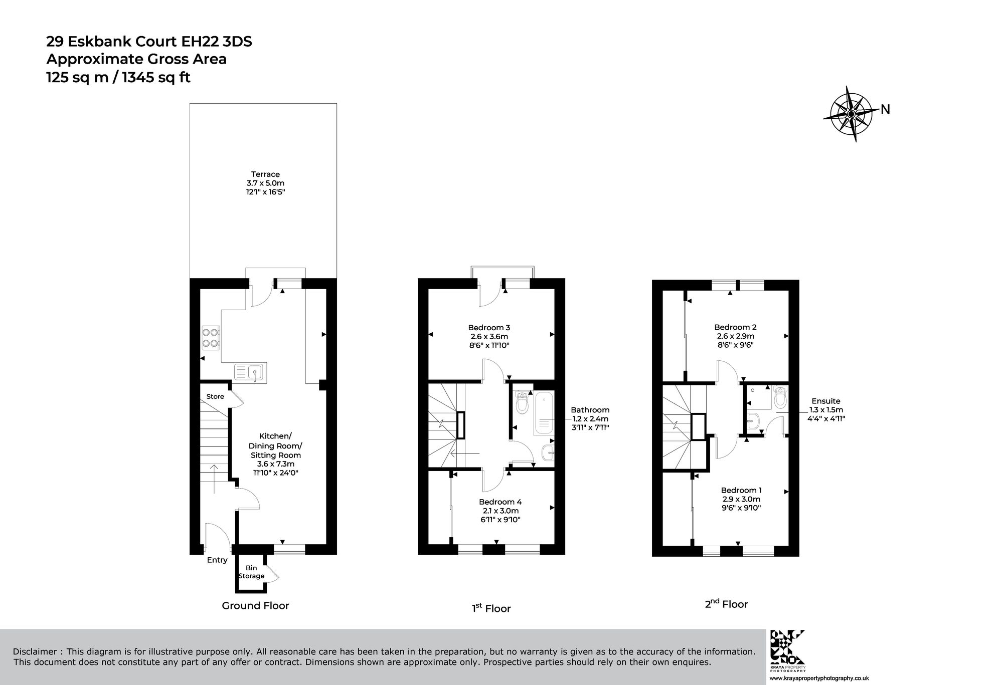 29, Eskbank Court, Eskbank, EH22 floorplan