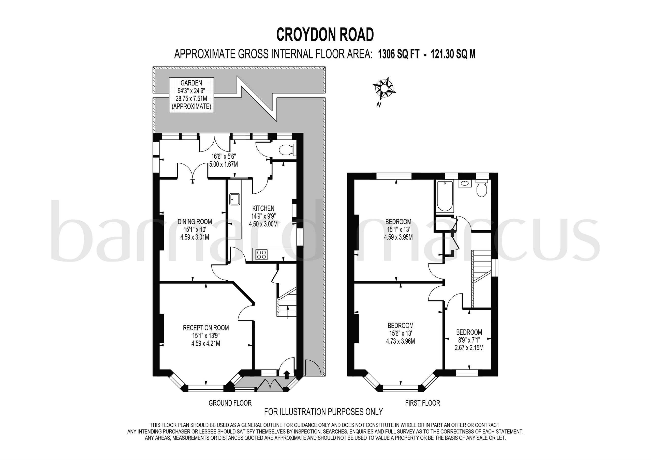 3 Bedrooms Semi-detached house for sale in Croydon Road, Wallington SM6