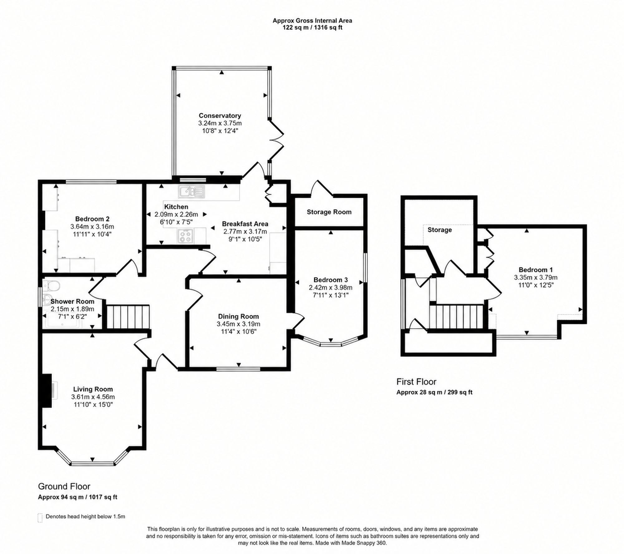 Forest Side Horsted Lane, Uckfield floorplan