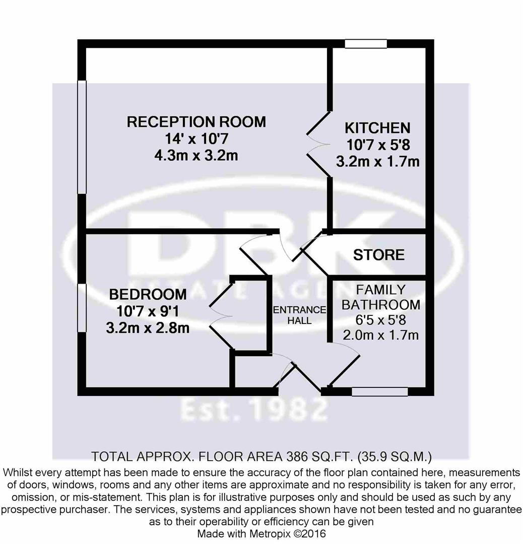 Flat 4, Hyde Court, 1A Orchard Road floorplan