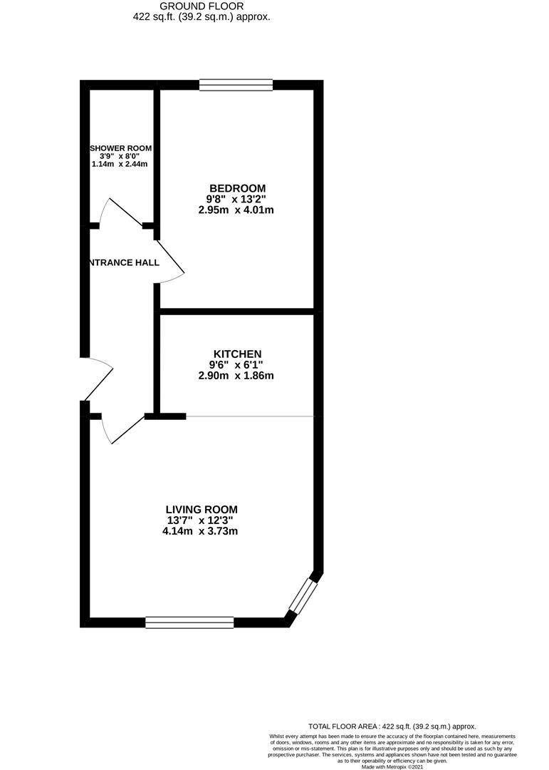 Boscobel Road, St. LeonardsOnSea TN38, 1 bedroom flat for sale
