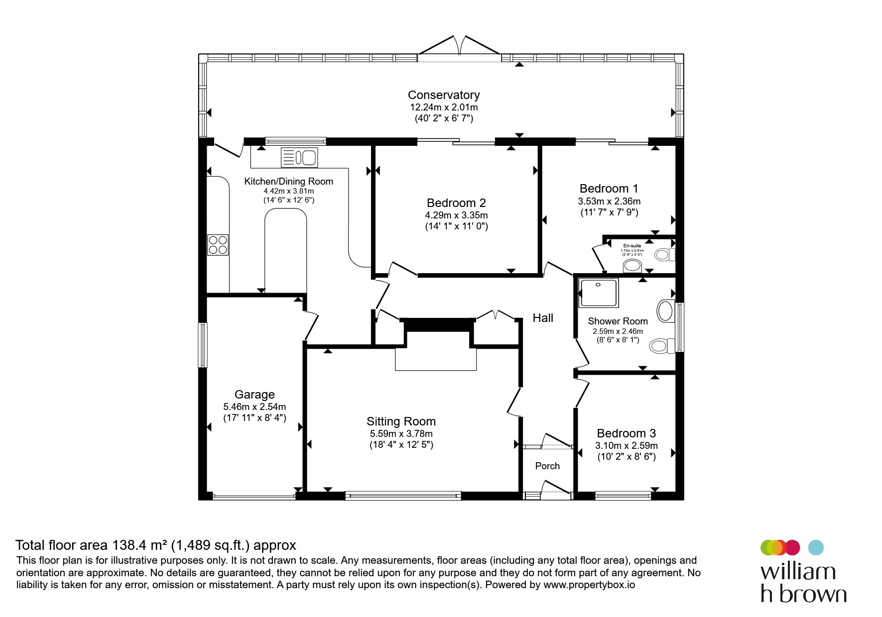 7, Evans Gardens, Hunstanton floorplan