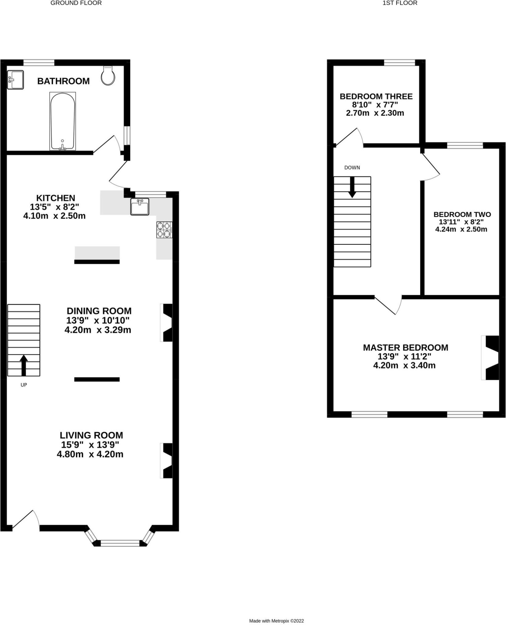 119, Vale Road, Aldershot floorplan