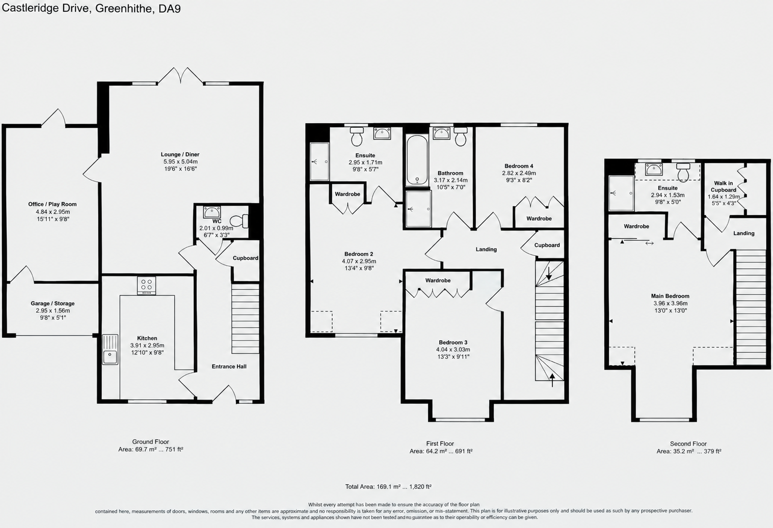 79, Castleridge Drive, Kent floorplan