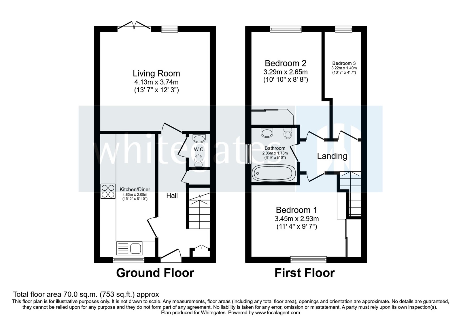 11, Cubitt Close, Nantwich floorplan