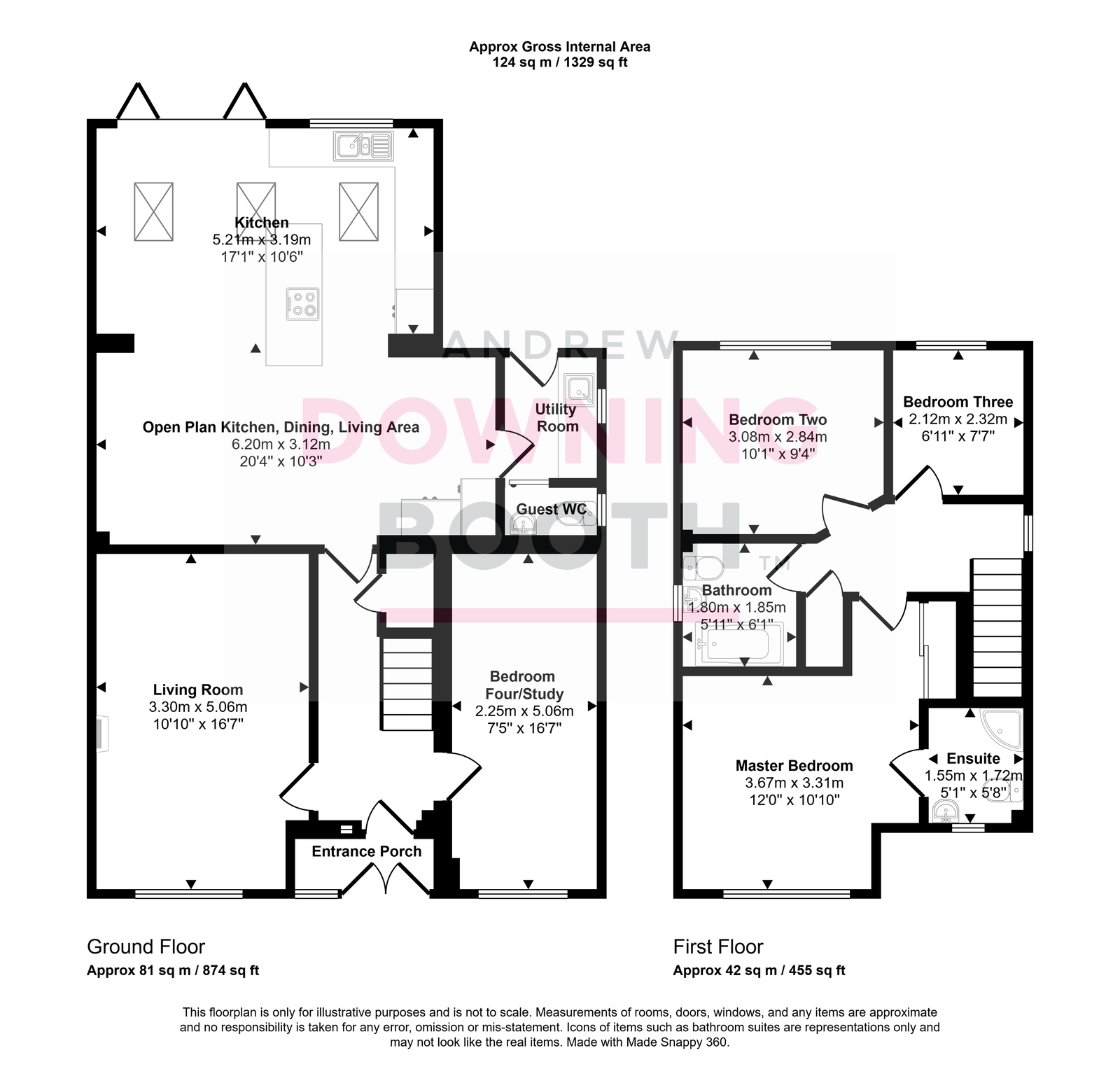 17, Sedgemere Grove, Walsall floorplan