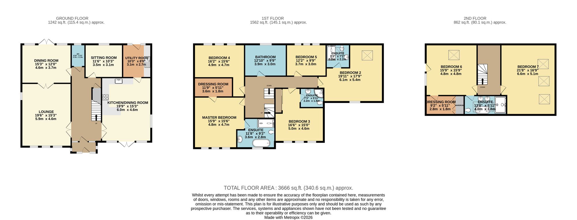 Sheriff Lodge Sheriff Lane, Bingley floorplan