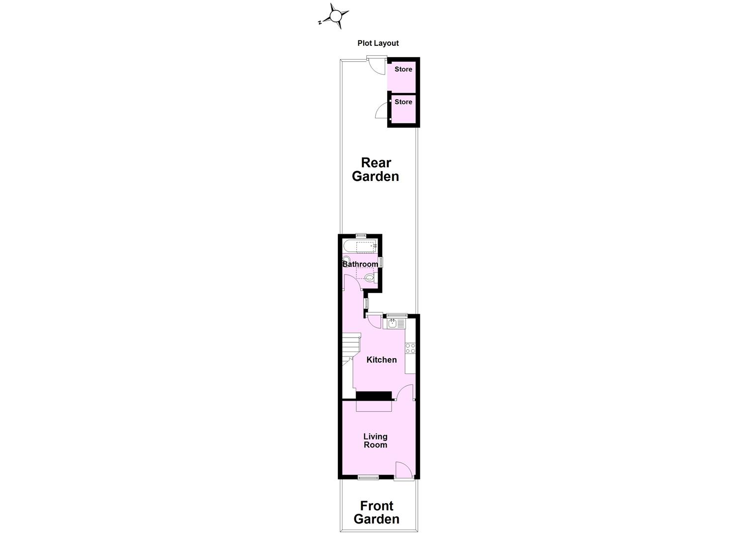 2, Railway View, York floorplan