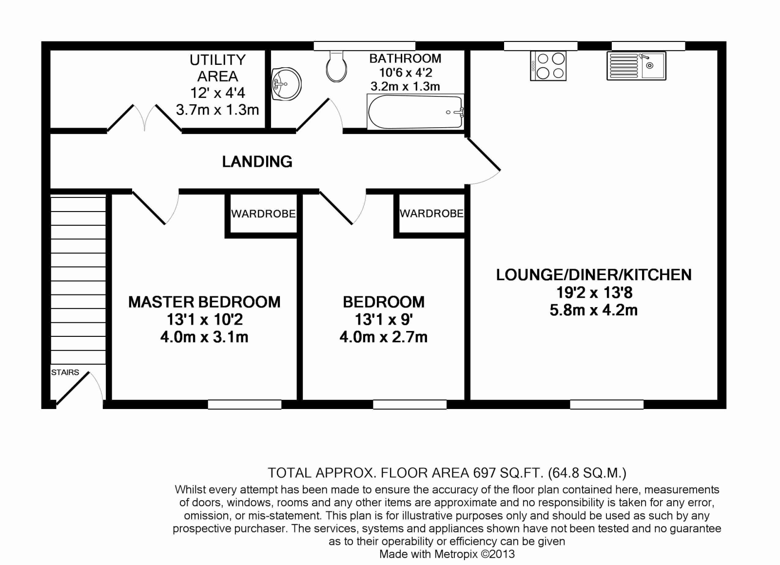 14, Walker Close, Church Crookham, Fleet floorplan