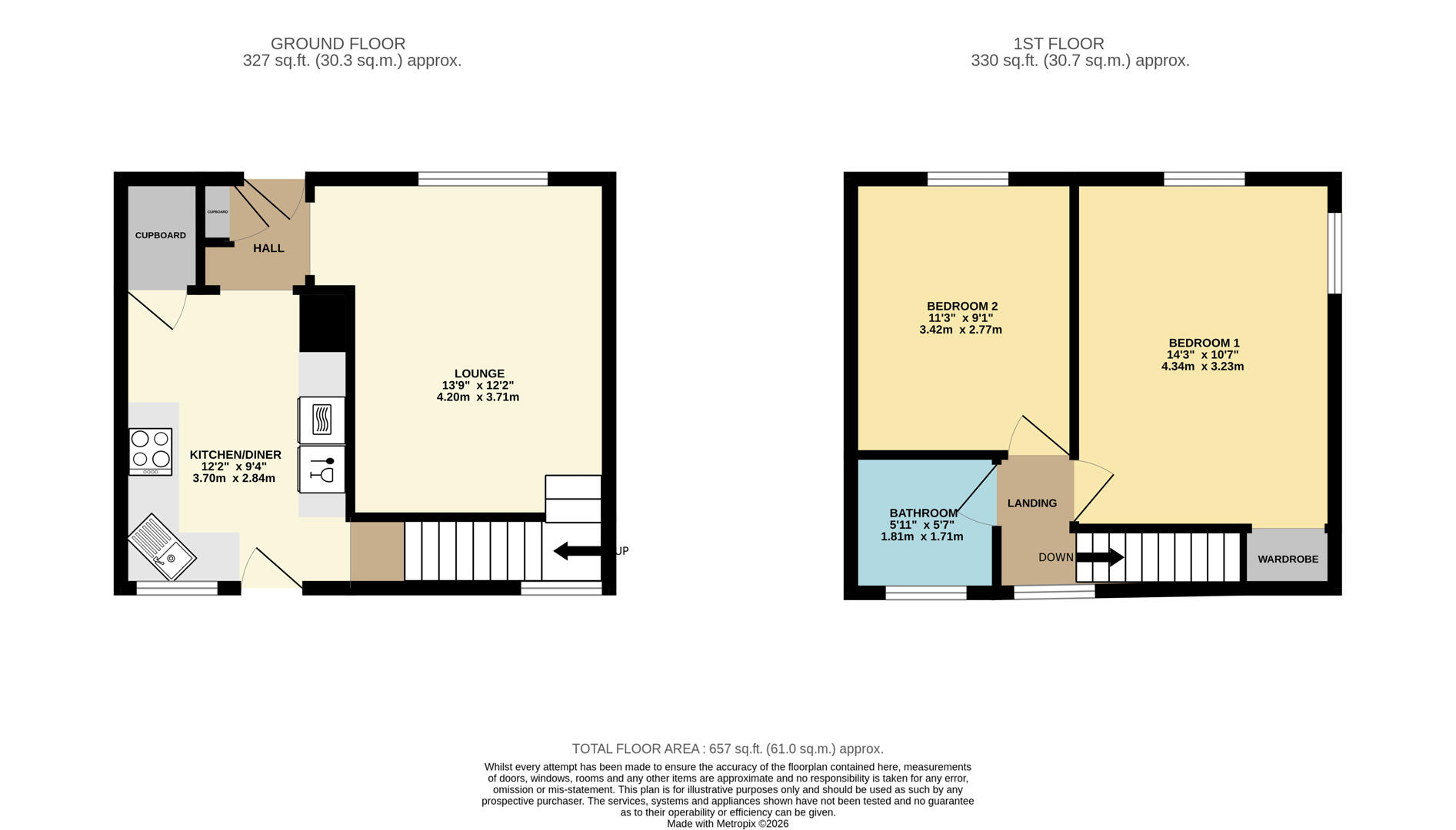 92, Leander Road, Rochester floorplan