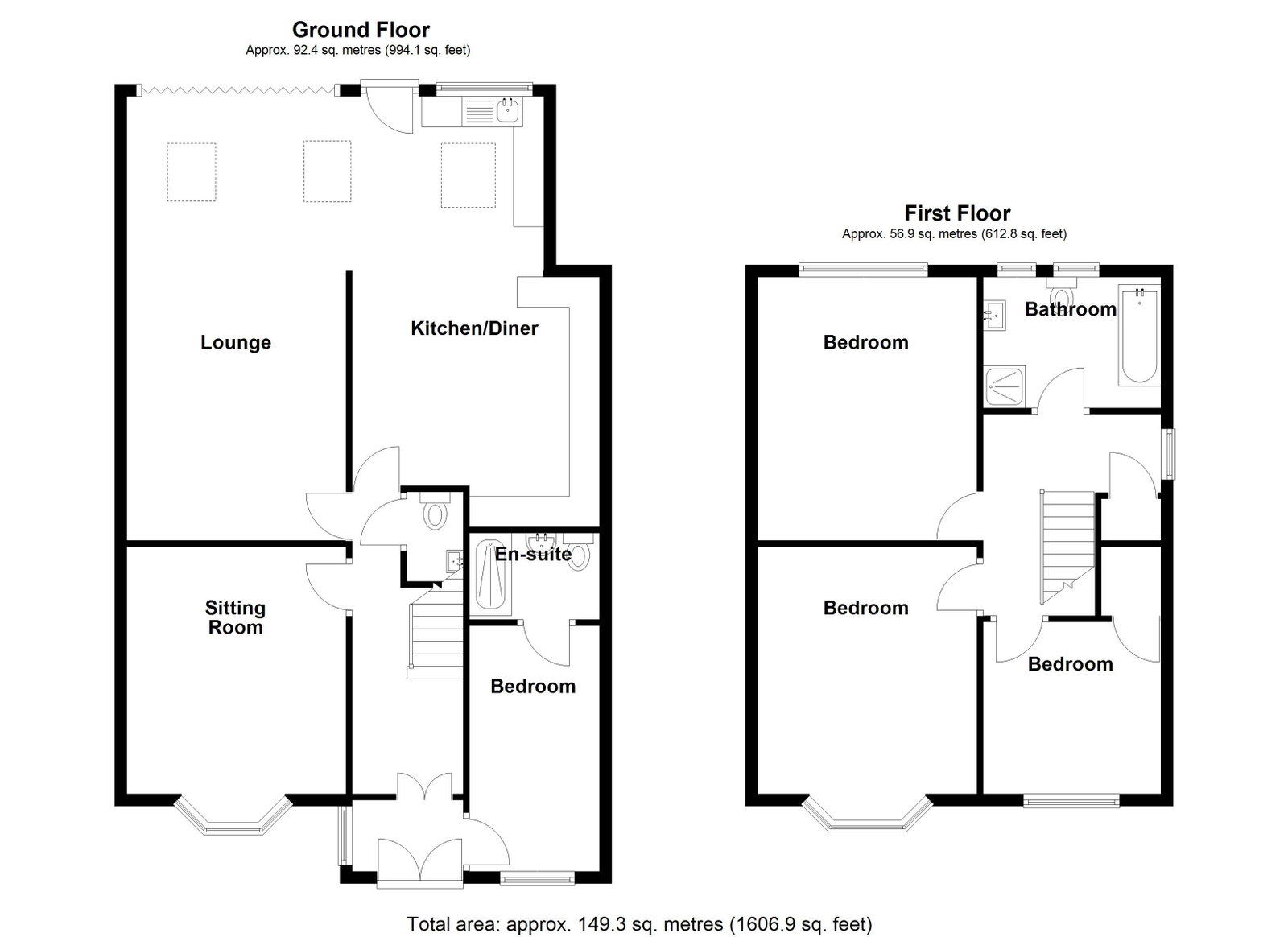 16, Ferndale Road, Birmingham floorplan