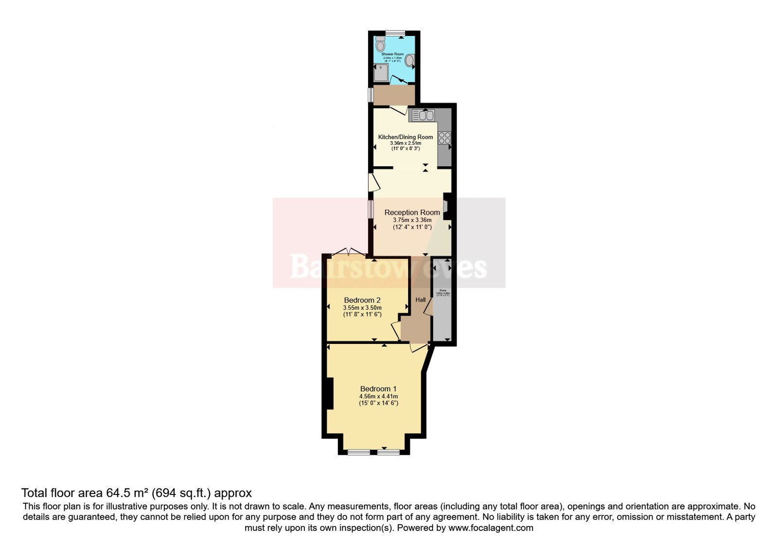 30, First Avenue, Enfield floorplan