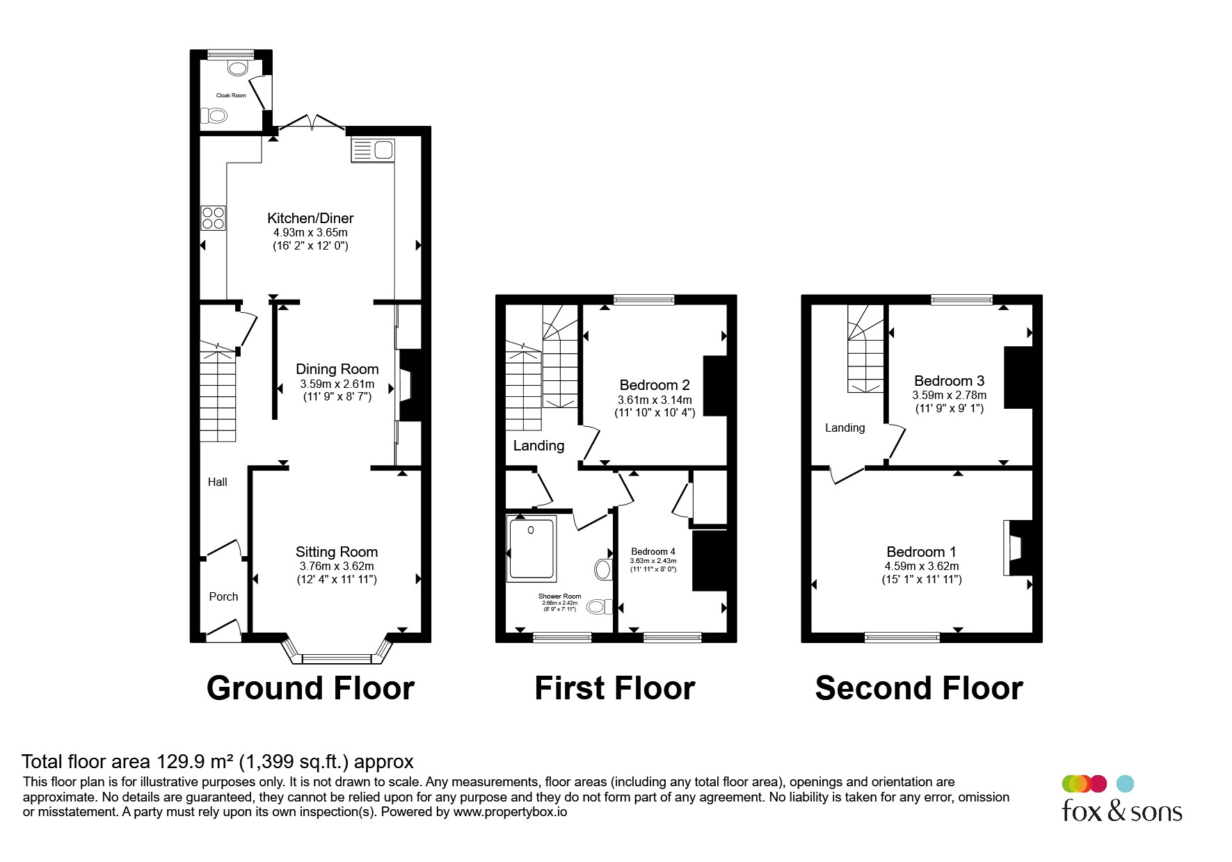 2, Exe Vale Terrace, Tiverton floorplan