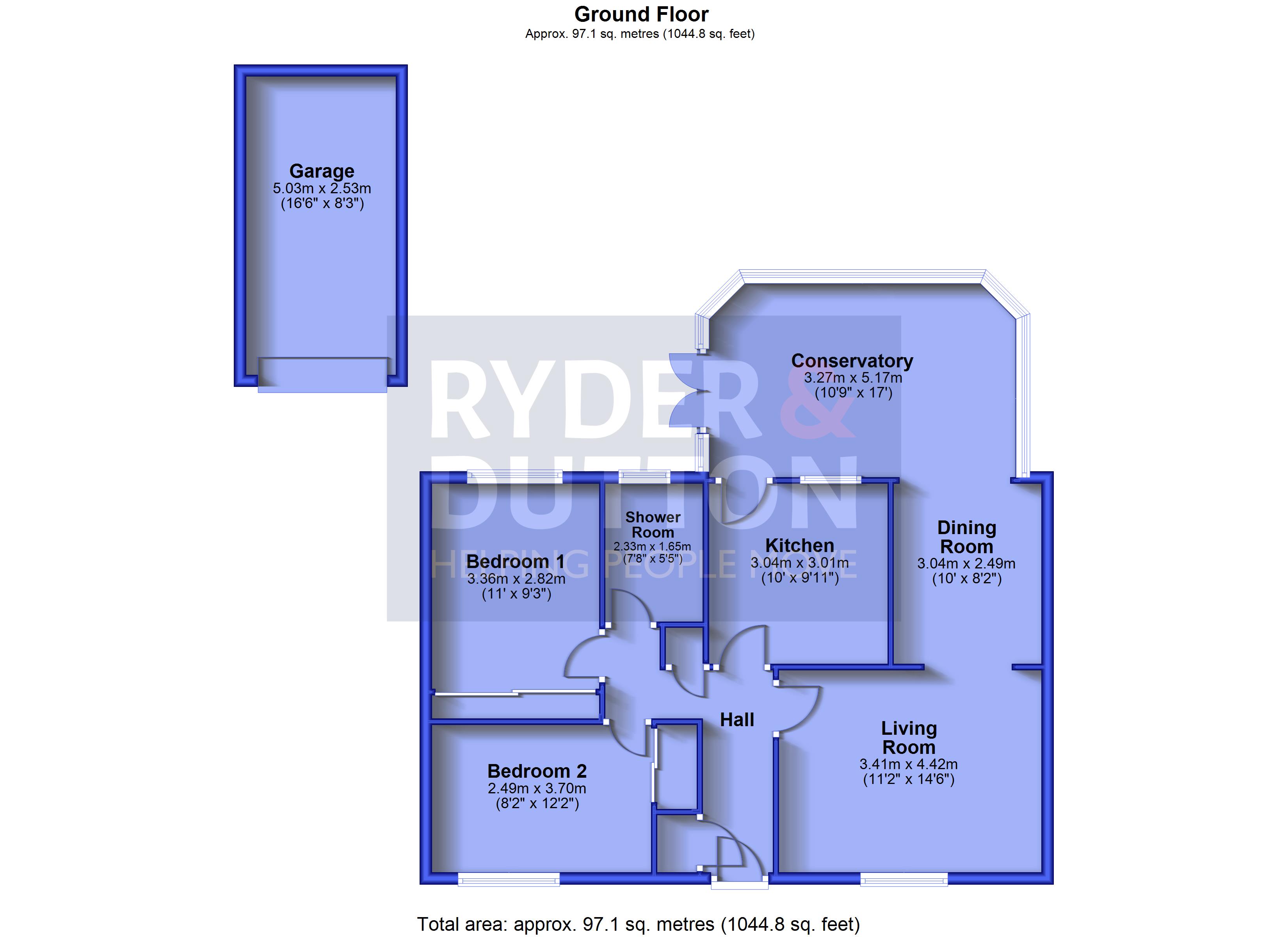 18, Parkstone, West Yorkshire floorplan