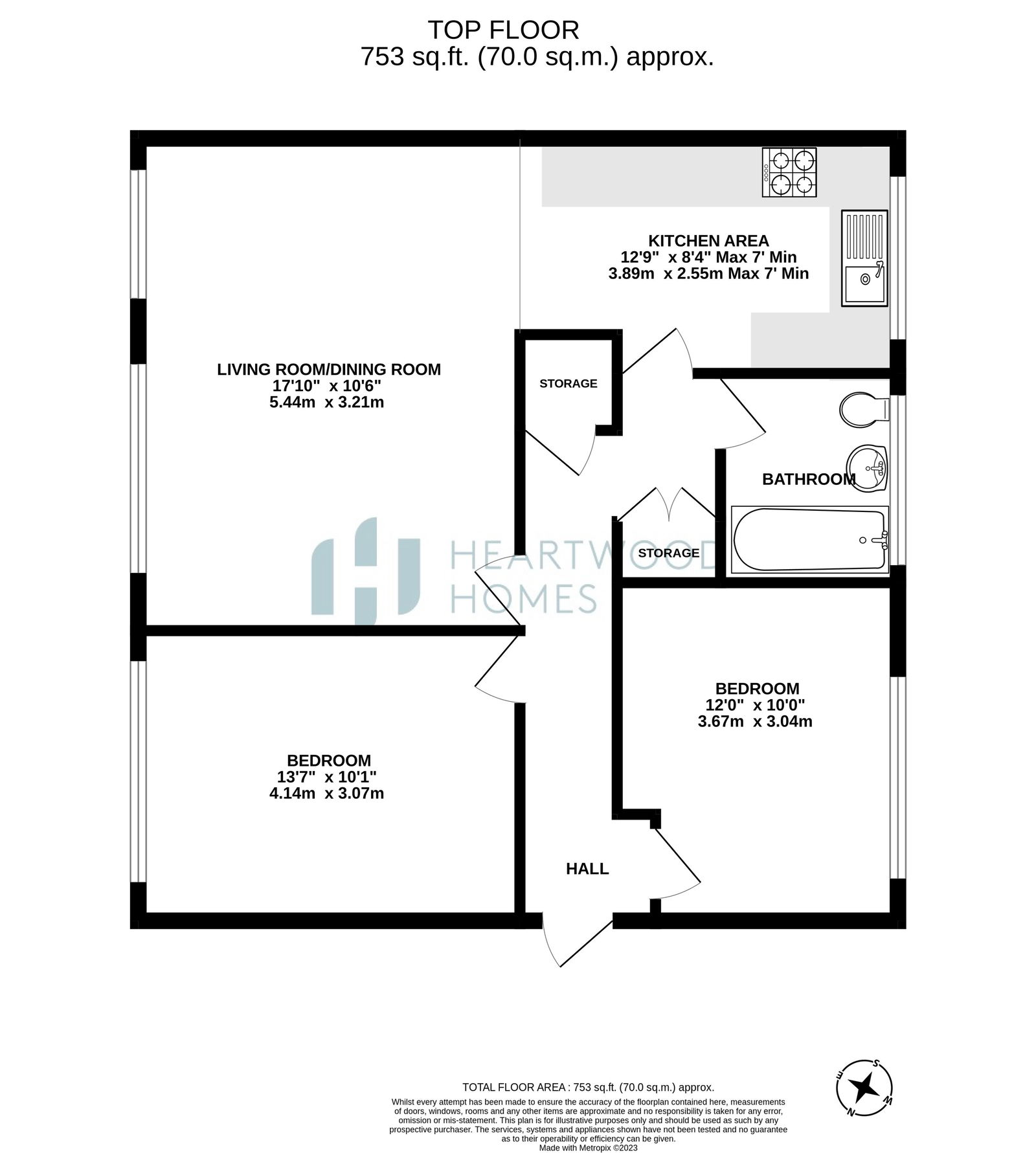 122, Chiltern Road, St. Albans floorplan