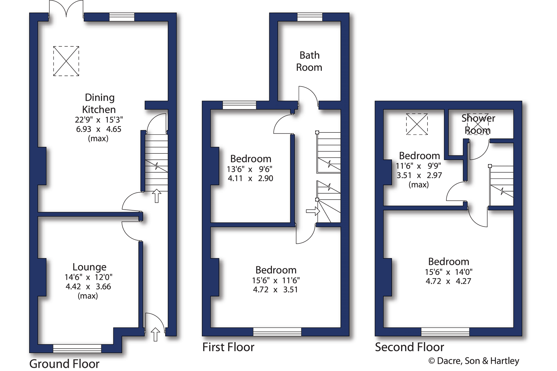 15, Manor Street, West Yorkshire floorplan