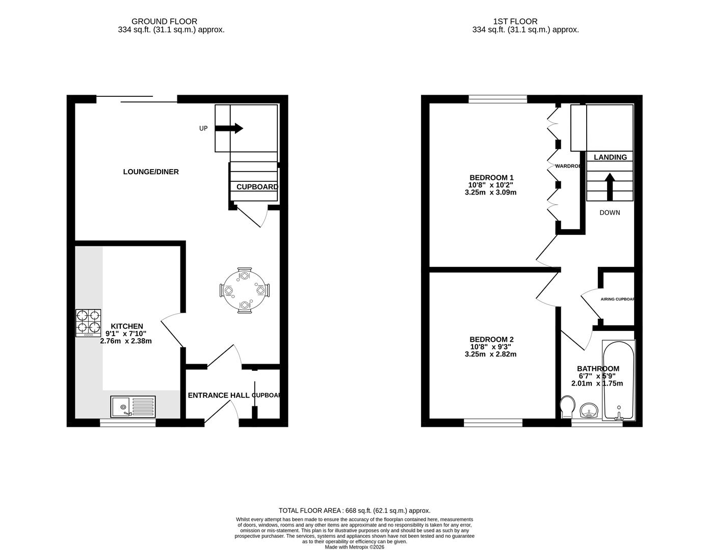 39, Wagtail Close, Swindon floorplan