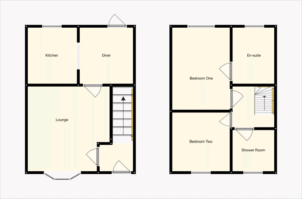 2 Bedrooms Terraced house for sale in Clematis Court, Bishops Cleeve, Cheltenham GL52