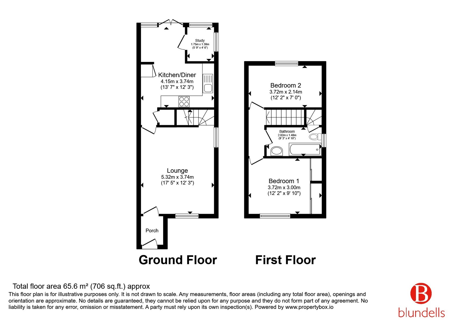 37, Broomwood Gardens, South Yorkshire floorplan
