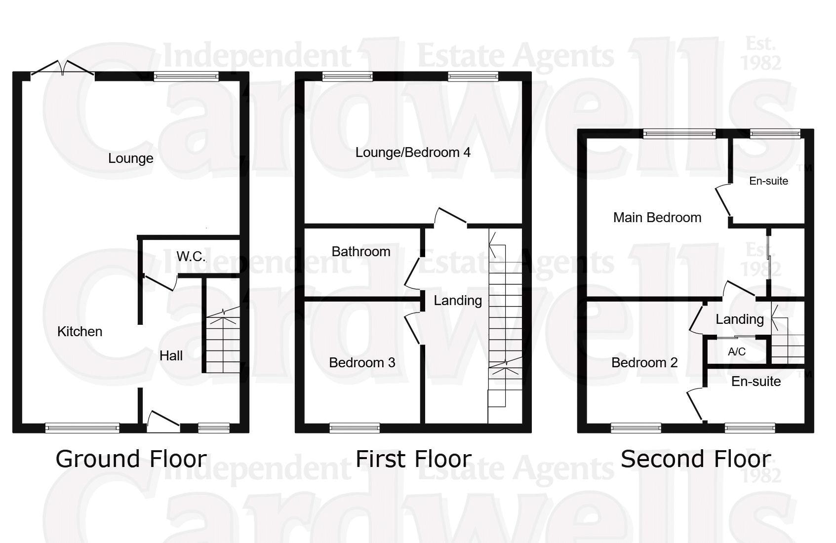 11, Reeceton Gardens, Bolton floorplan