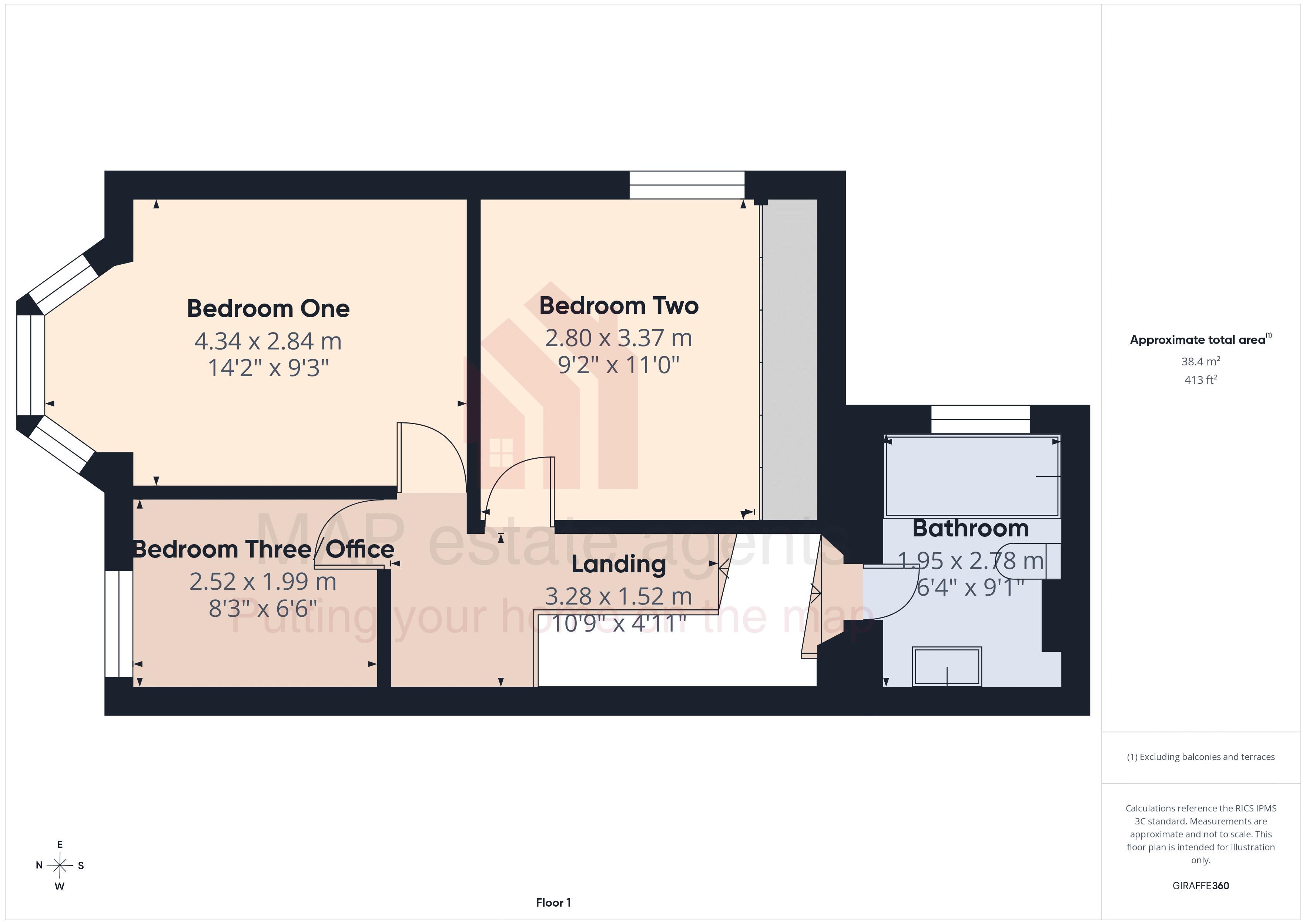 5, Agar Road, Redruth floorplan