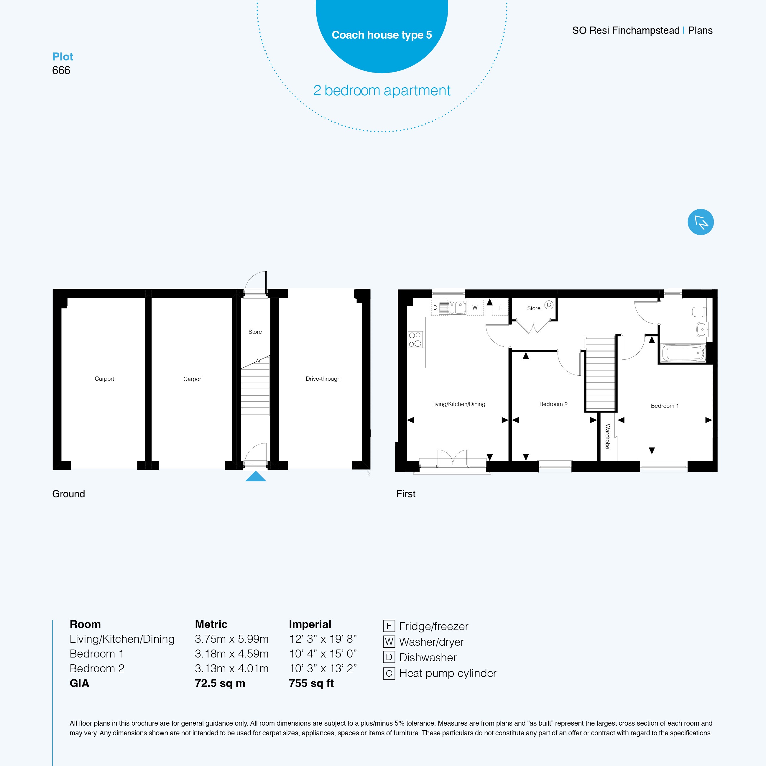 Wokingham, Wokingham floorplan