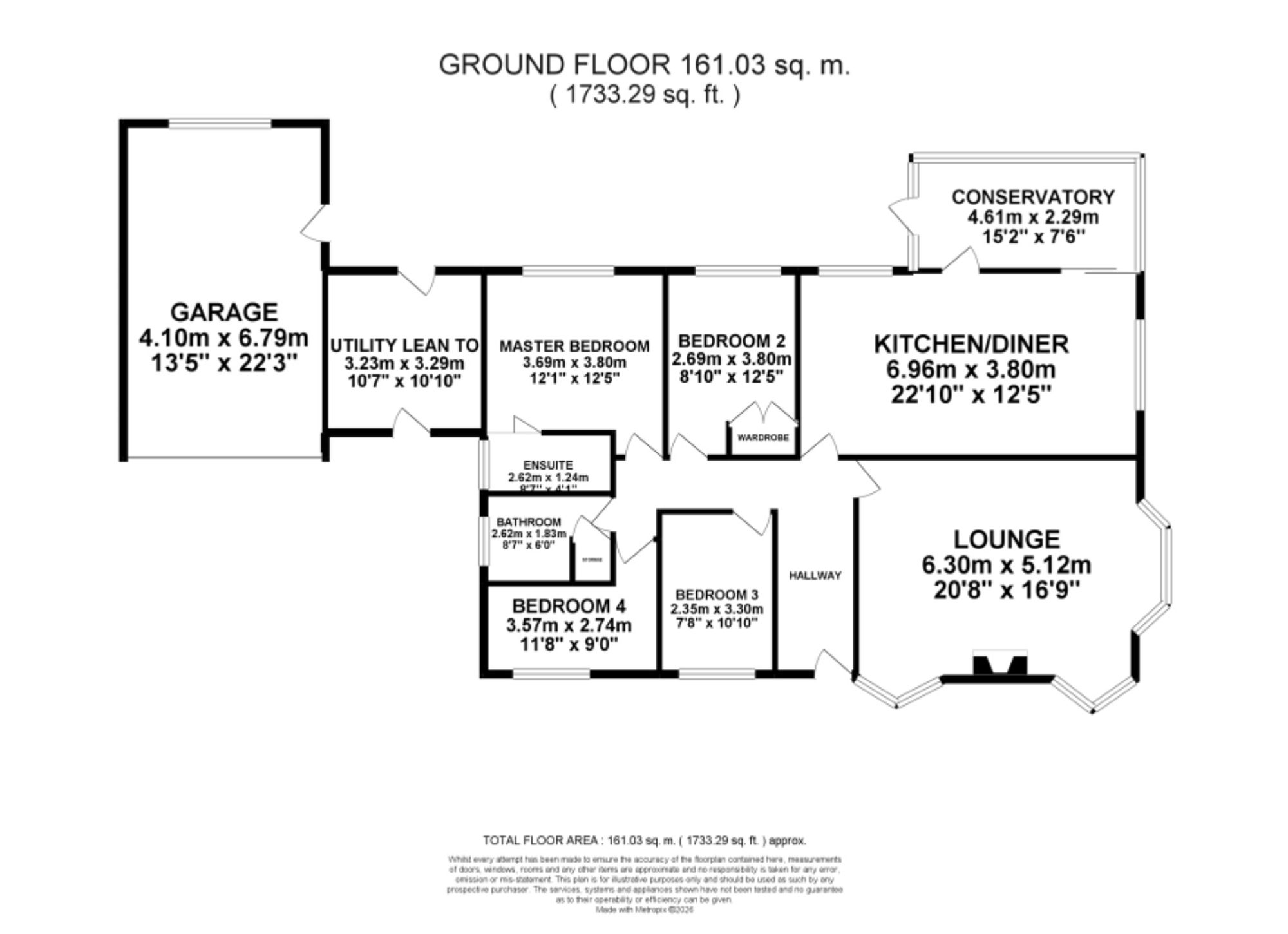 136 Froghall Road, Stoke-On-Trent floorplan