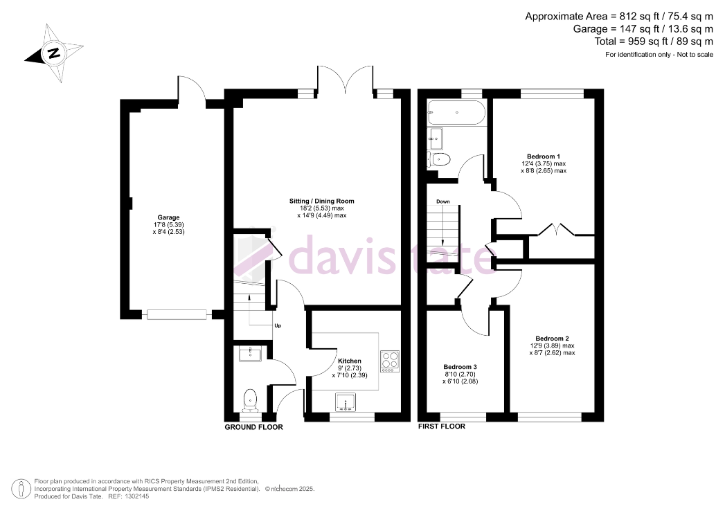 157, Broad Hinton, Reading floorplan