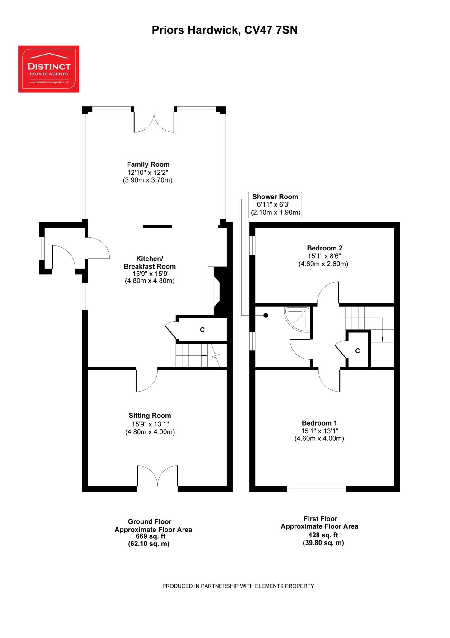 2 Bedrooms Detached house to rent in Church End, Priors Hardwick, Southam CV47