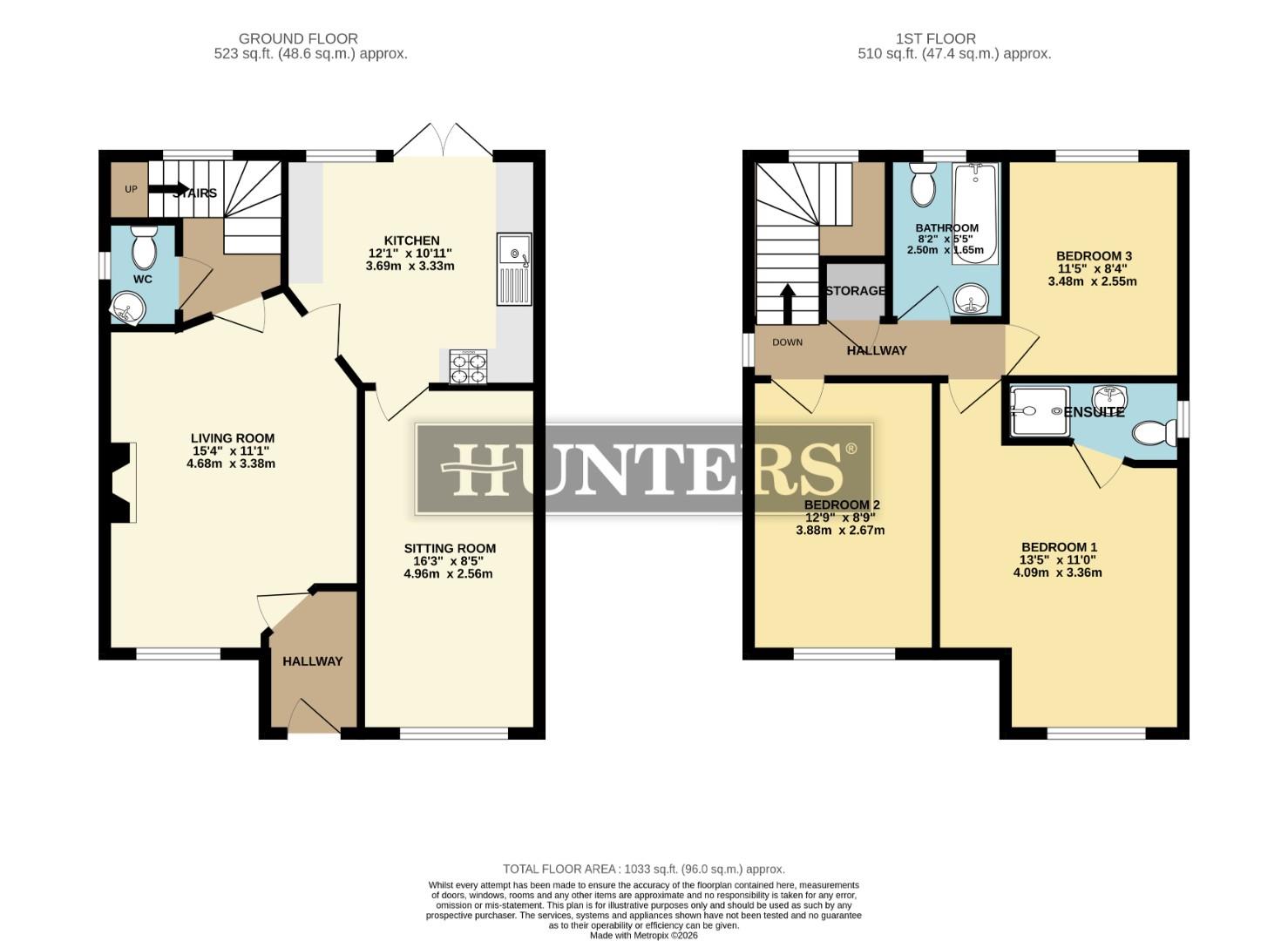12, Dean Road, Scunthorpe floorplan
