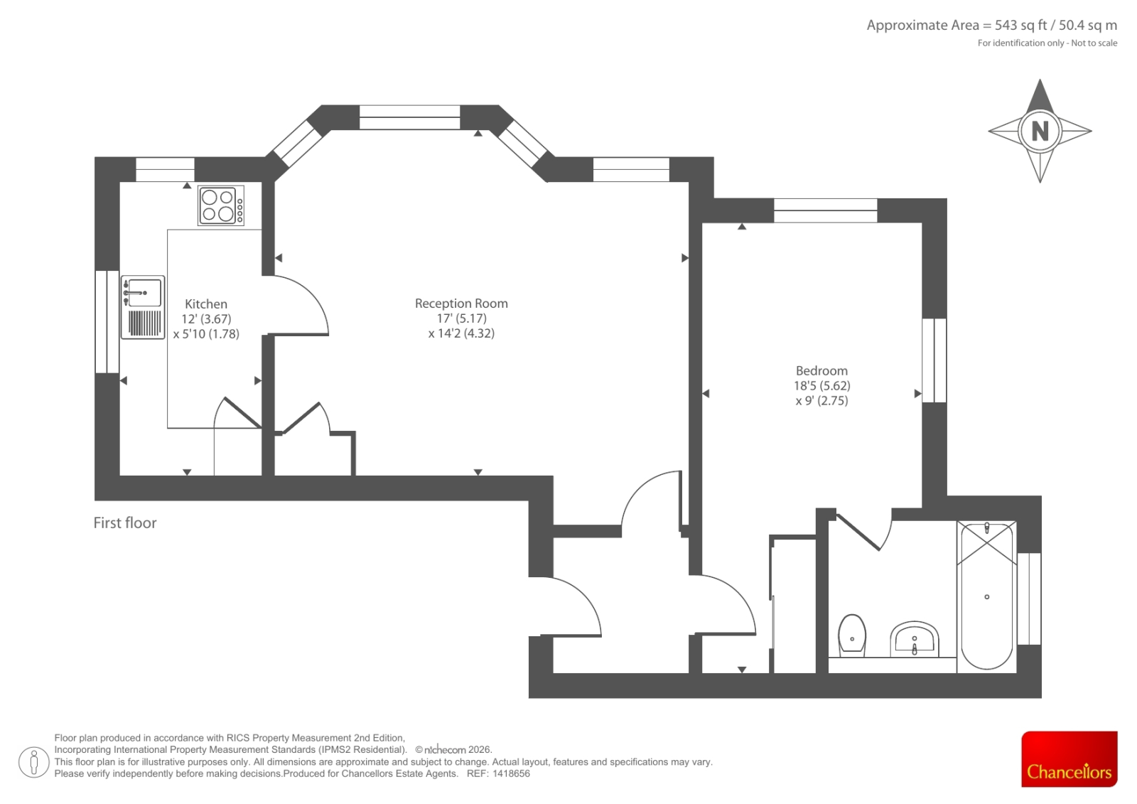 3 Skye Court,, Yarnells Hill, Oxford floorplan