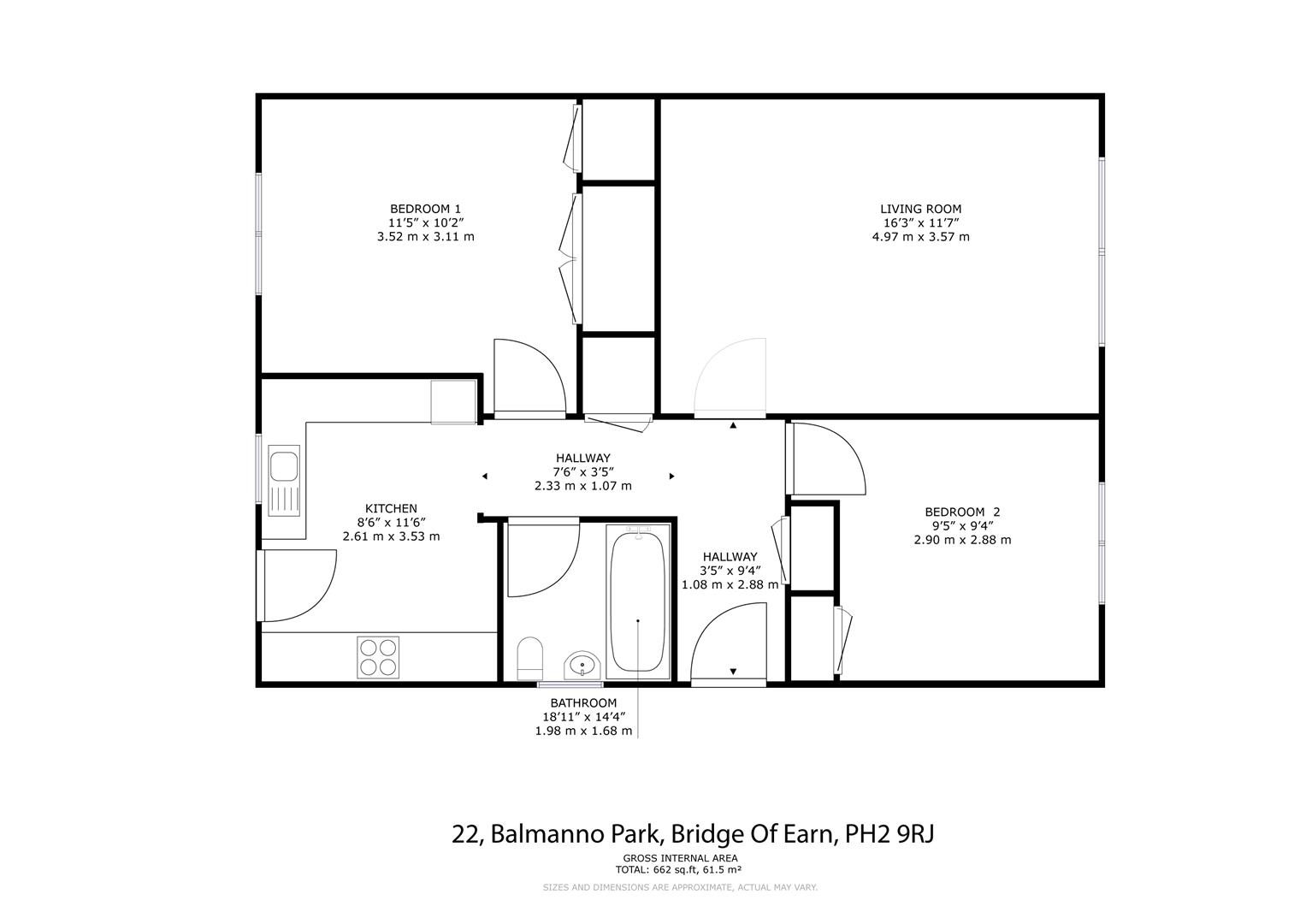 22, Balmanno Park, Perth floorplan