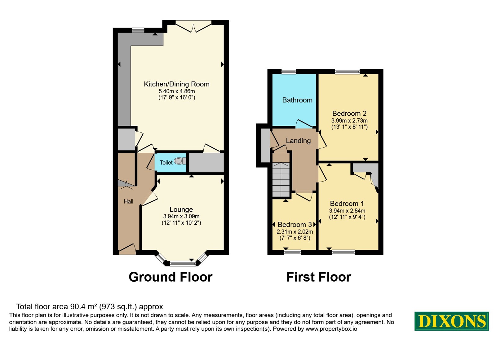 202, Tyburn Road, West Midlands floorplan