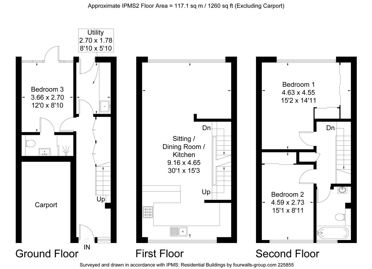 3 Bedrooms Terraced house for sale in Sunninghill Court, Sunninghill, Ascot SL5