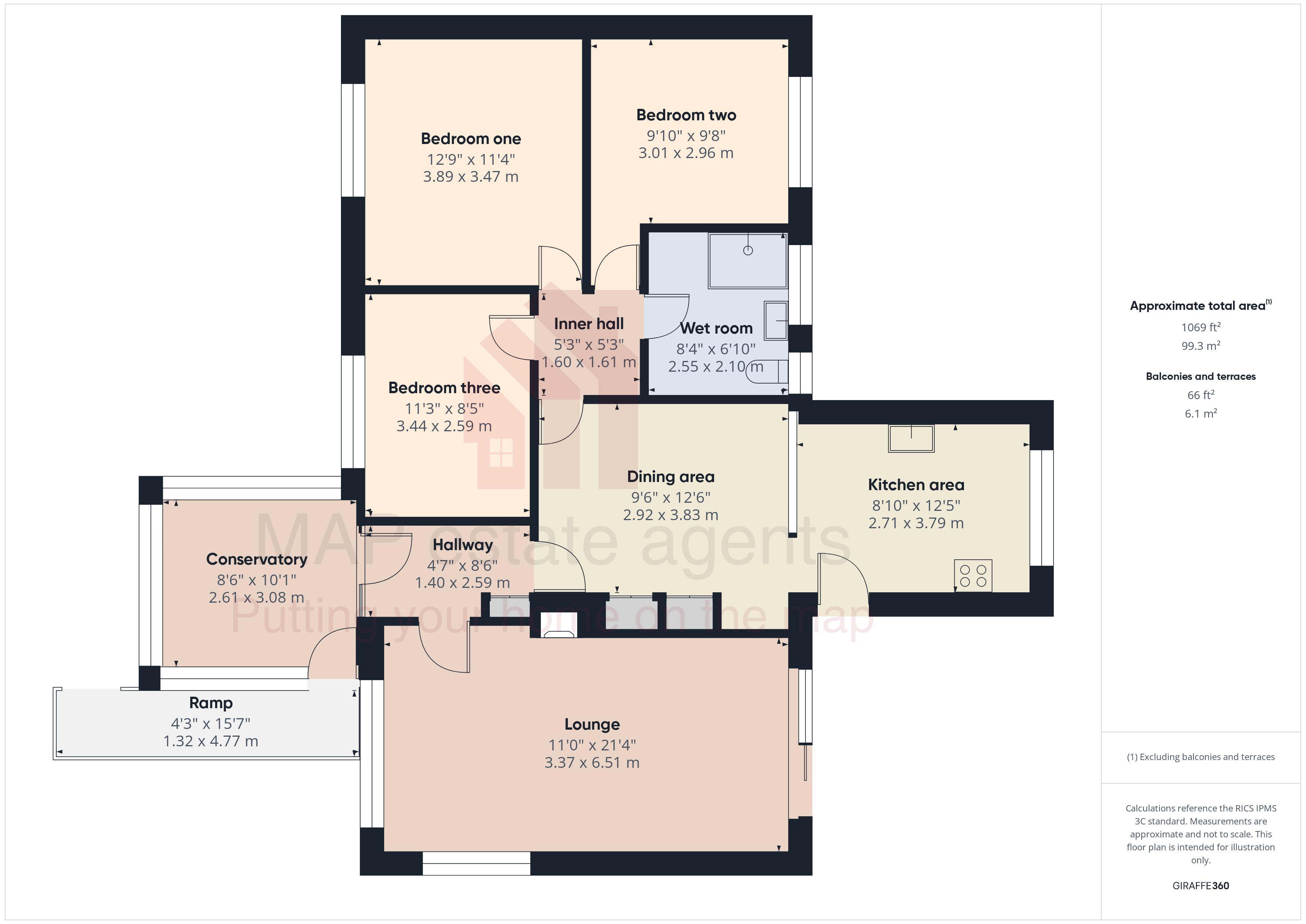 43, Polgine Lane, Camborne floorplan