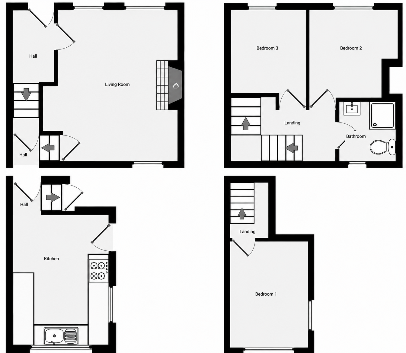 23, Brunswick Street, Bradford floorplan
