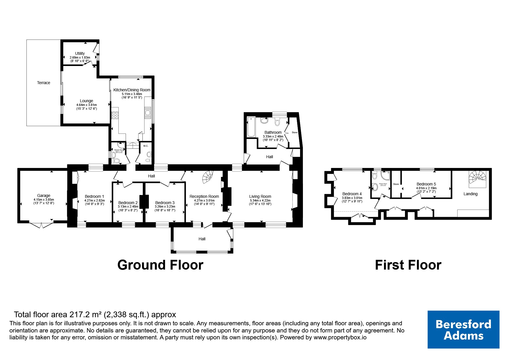 Bryn Awel,, Nebo, Gwynedd floorplan