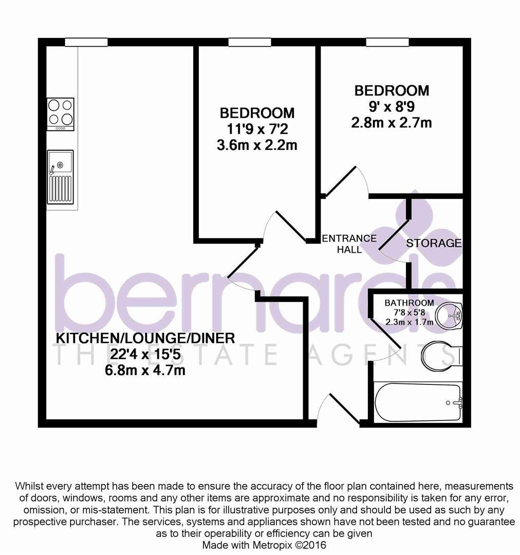 Cornerstone House, North End floorplan