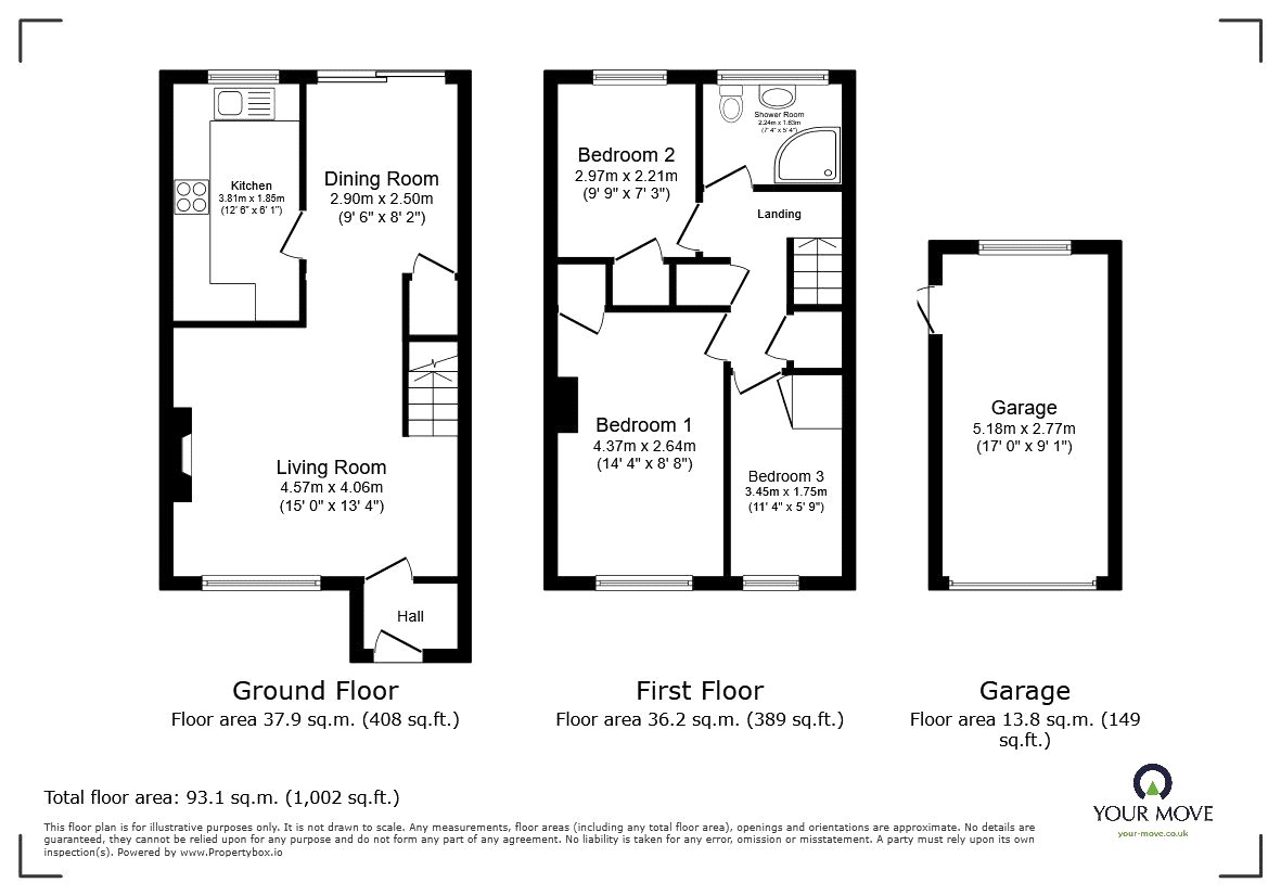 28, Ranworth Walk, Bedfordshire floorplan