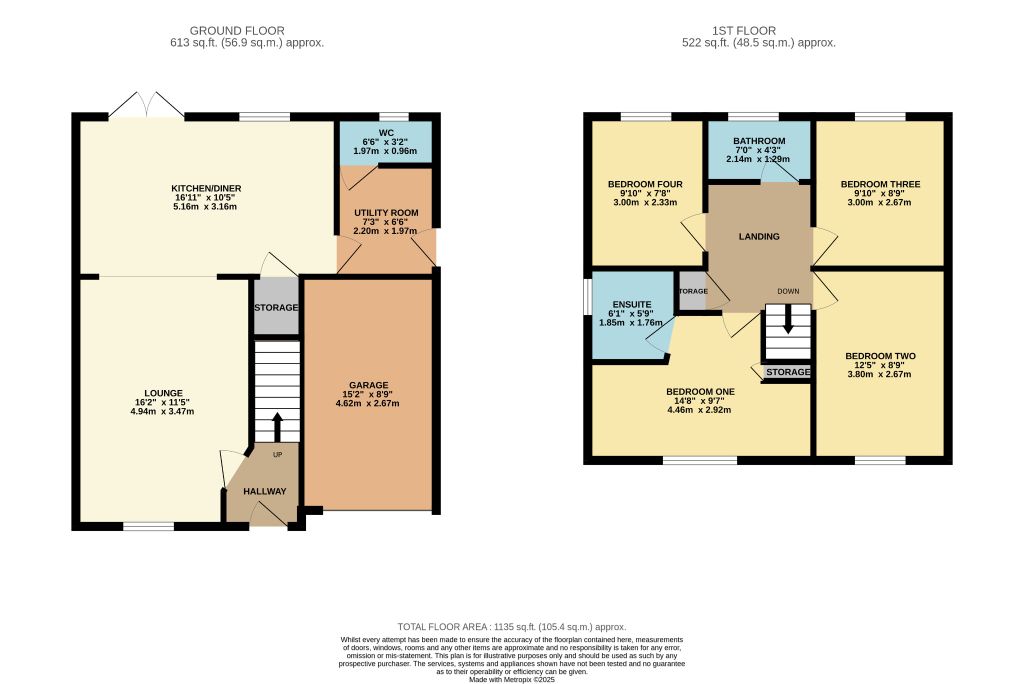Starling Drive, Plymouth floorplan